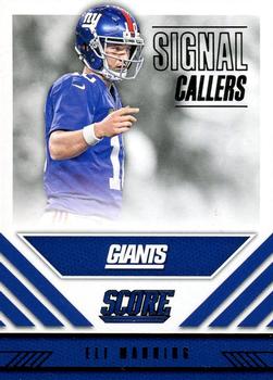 Eli Manning New York Giants 2016 Panini Score NFL Signal Callers #17